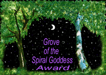 Grove of the Goddess Award